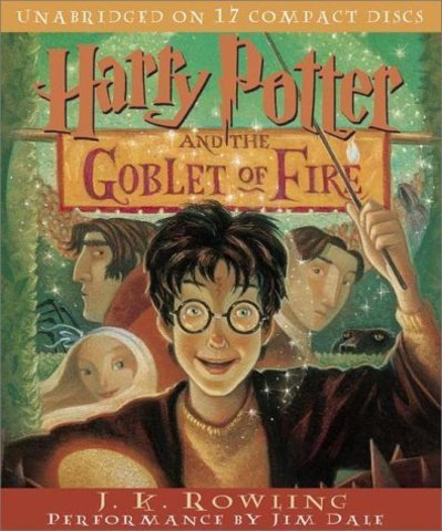 The fourth book, Harry Potter and the Goblet of Fire