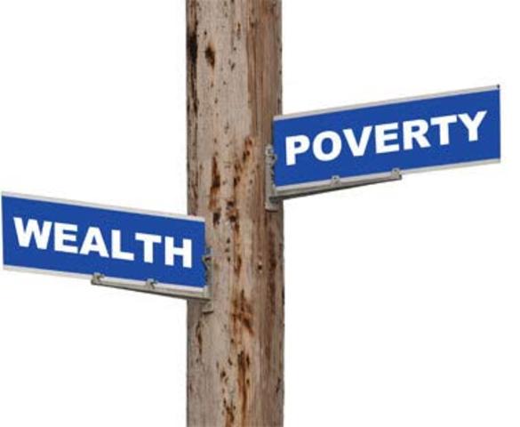 The Contrast Between Wealth and Poverty