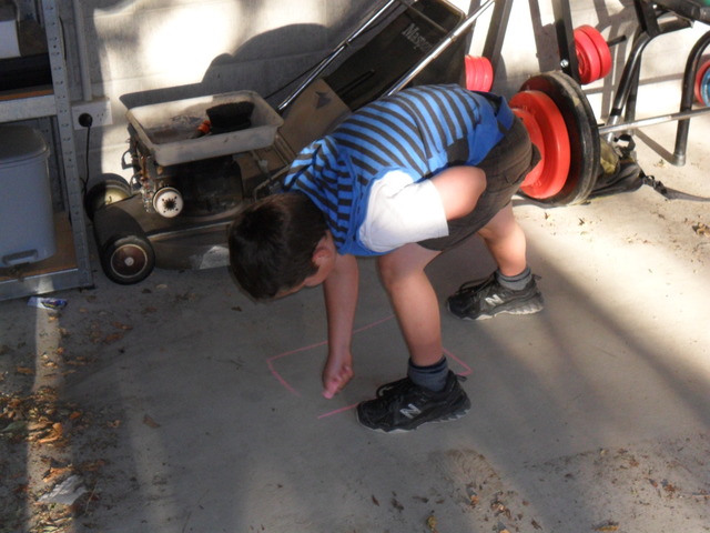 Marking out where to stand