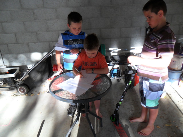 Recording the distances