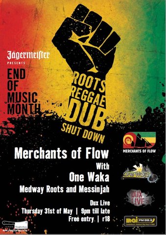 Playing at The Dux Live