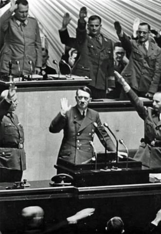 Hitler declares against the United States