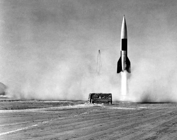 German A-4 Rocket is launched.