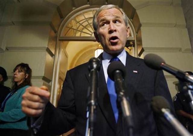President Bush approves aid to Taliban foes.