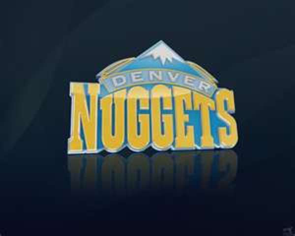 Drafted number three by the Denver Nuggets