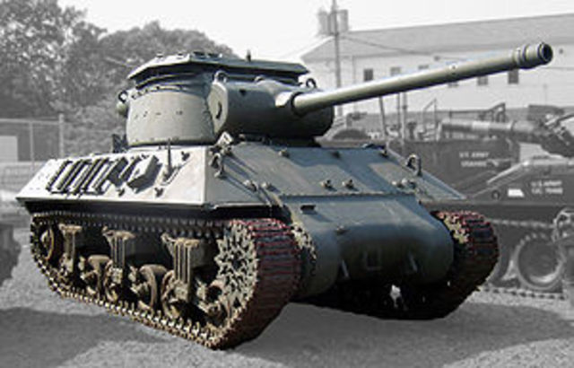 The M36 tank destroyer- America