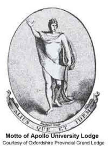 approached by John Edward Courtenay Bodley to join the free Masons