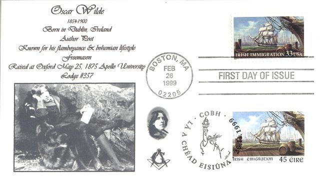 Oscar passed to second degree in Apollo University Lodge and then Master Mason