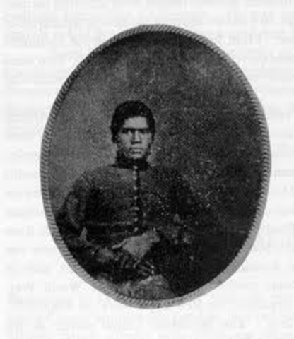 Blacks began enlisting into the Union Army