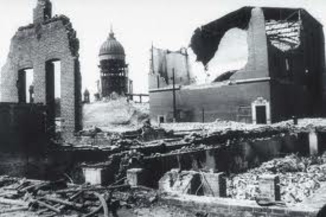 Earthquake in San Francisco