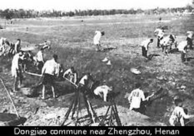 China begins Great Leap Forward