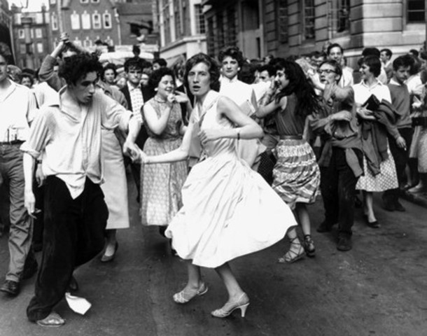 Rock n' Roll fans under the age of 18 in Cleveland, Ohio were banned from dancing in public