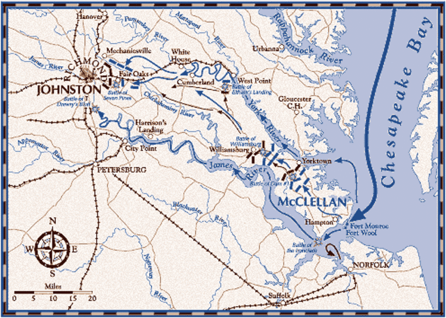 McClellan's Peninsula Campaign