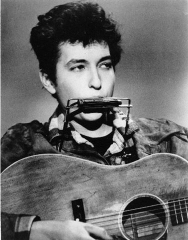 Bob Dylan made his first entry into the UK charts with his single "The- Times- They- Are- A- Changin'"
