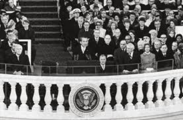 President nixon re-elected