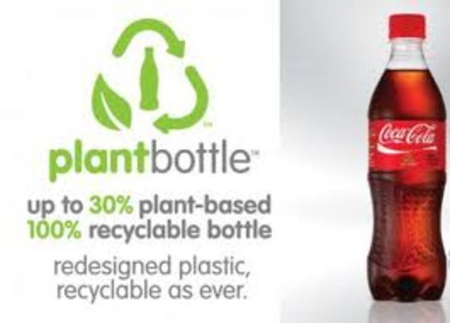 Coca-Cola is for recycling