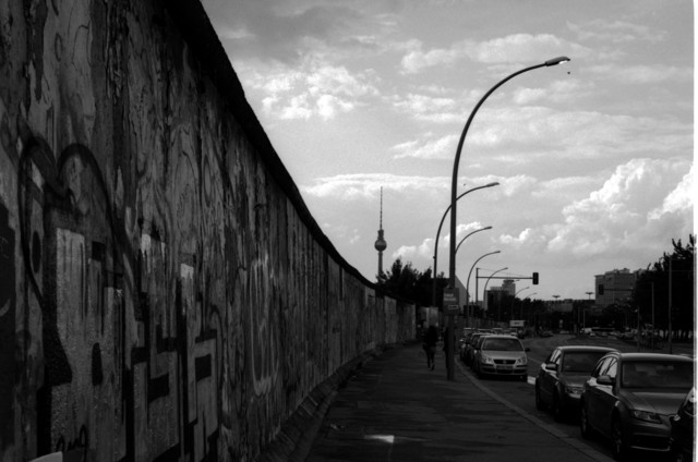 Berlin Wall falls