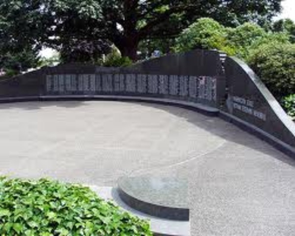 Monument for vietnam veterans