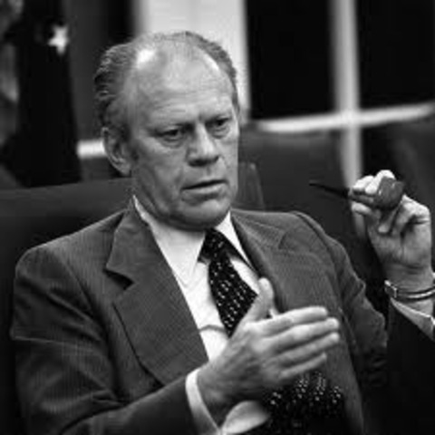 Gerald Ford Coming into the White House