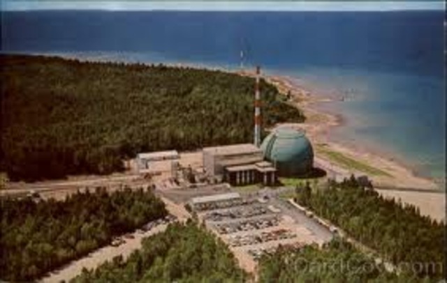 Nuclear power plant leak