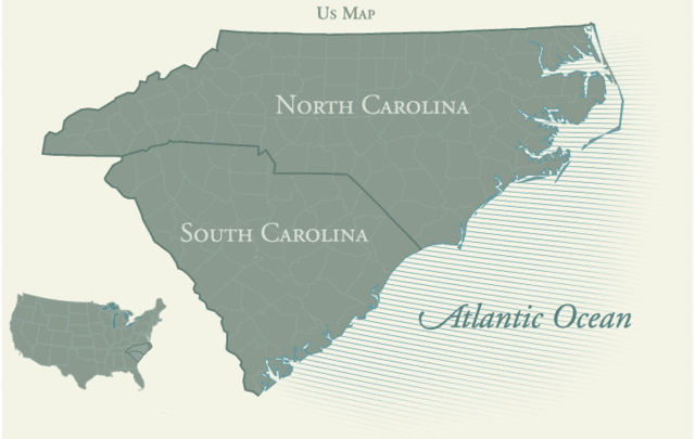 The Carolinas founded