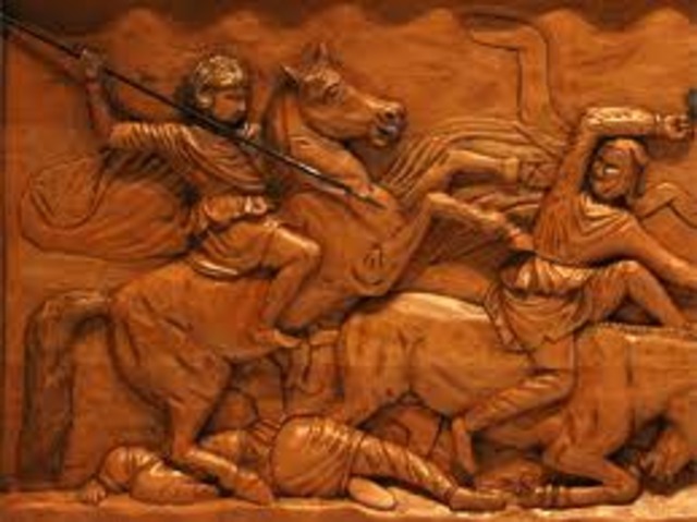 Alexander heads into asia minor