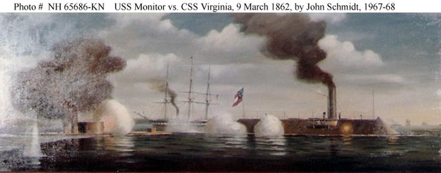 USS Monitor v. CSS Virginia