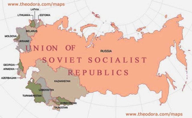 The end / Soviet Union broke up
