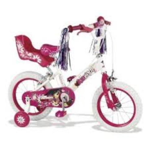 started learing how to ride a bike