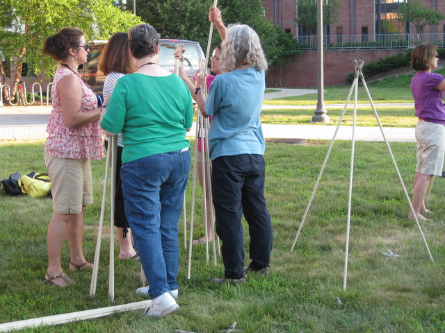 starting to move upward