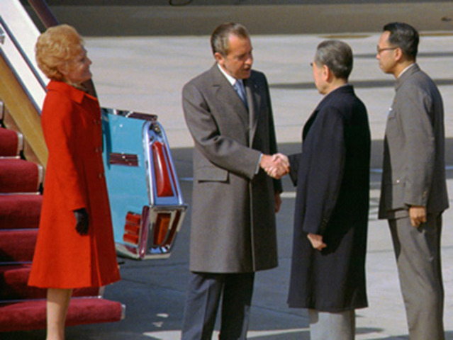 Nixon travels to the republic of china