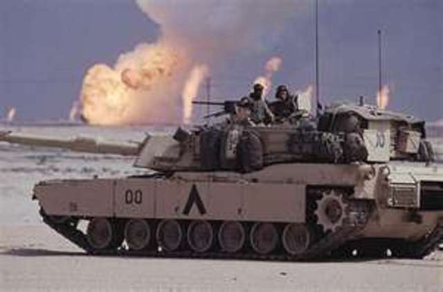 Arrive in the middle of the desert during oper. Desert storm meets Coal. Commander Norman Schwarzkopf