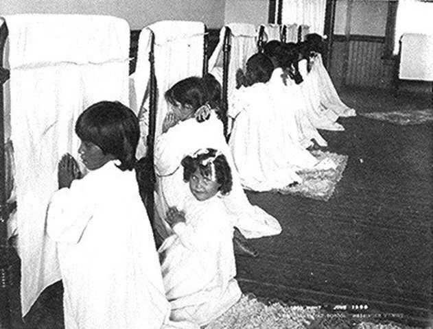 1835 Native Americans moved to reservations