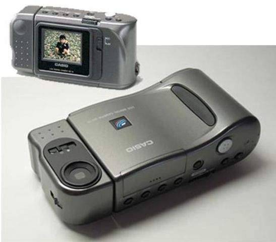 Camara digital con  pantalla