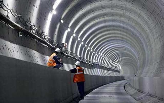 Channel tunnel opens