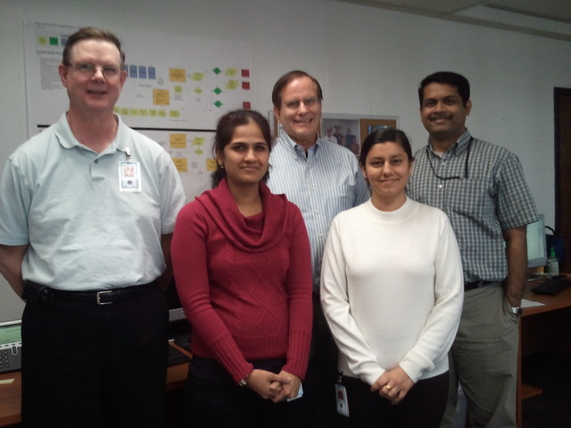 Colleen visits first ASCUS Meeting