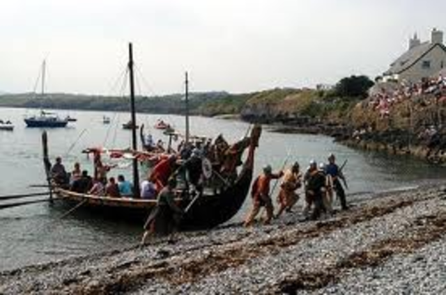 Etablissement de colonie Viking norvegiens