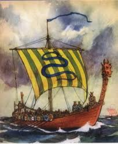 Lea Vikings abandonnent la colonie de Vinland