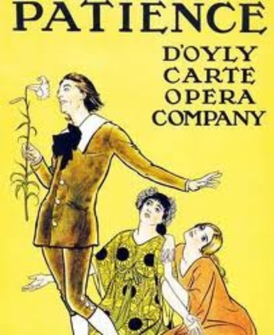 Satirized in Gilbert & Sullivan comic opera