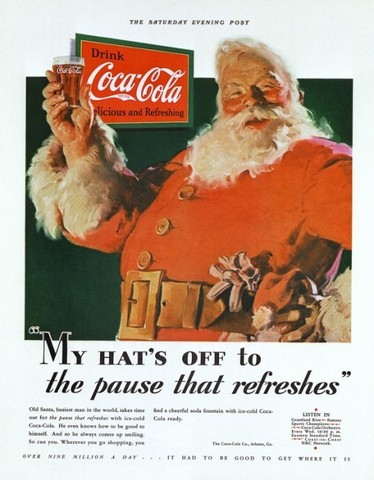 The Coke Santa