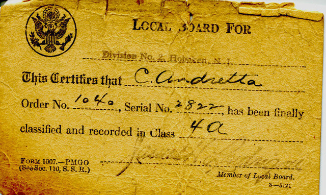 O'Brien gets Draft Notice