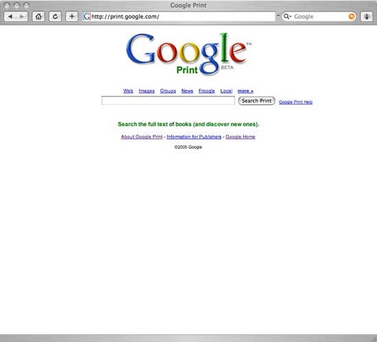Google Print