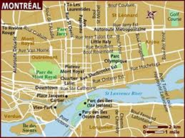 British troops take Montreal, ending the French & Indian War fighting in North America