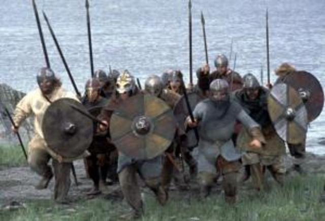 Raids des Vikings le long de la côte méditerranéenne