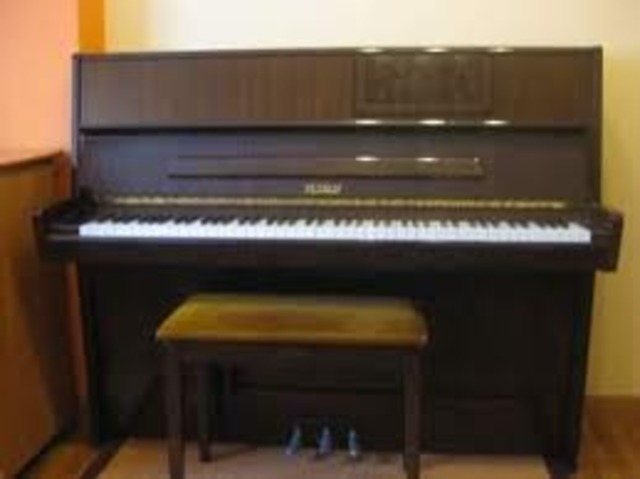 1783. Se patentan los pedales del Piano en Londres