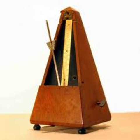 1814. Invento del metrónomo