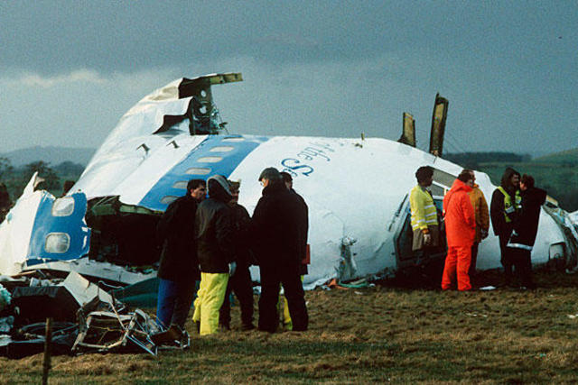 Pan Am Flight 103 Is Bombed Over Lockerbie