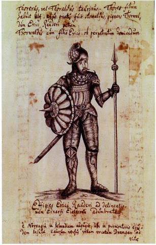 Le chef viking Erik le Rouge decouvre le Groenland