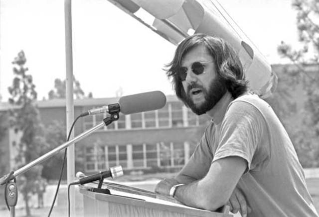 First Anti-War Campus Sit In -Vietnam War