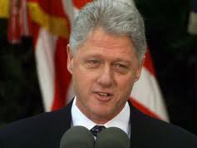 President Clinton gave a speech about his affair